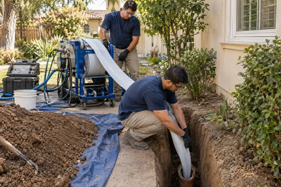 Tree Root Sewer Line Repair